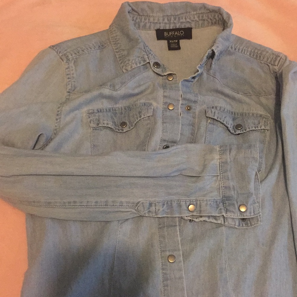 Super Soft Chambray Button Down